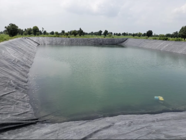 lona de geomembrana,tanque de lona para peixe,liners for ponds and lakes HDPE fabric,criação de tilápia em tanque de lona - 图片 2